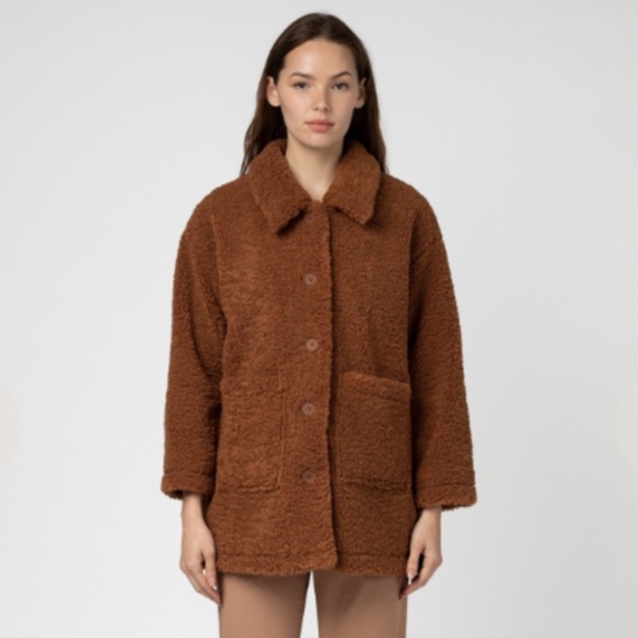 MOD REF The Cody Teddy Jacket | Brown - Picture 4 of 5